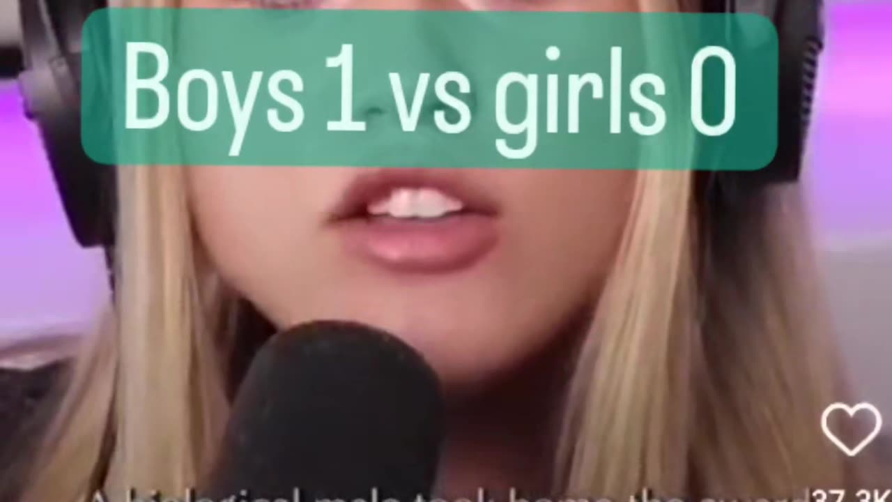 Male vs female debate settled boys rulle girls drool #1 a win is a win