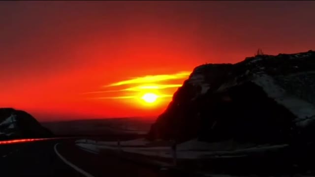 Sunset is also a kind of beauty.
