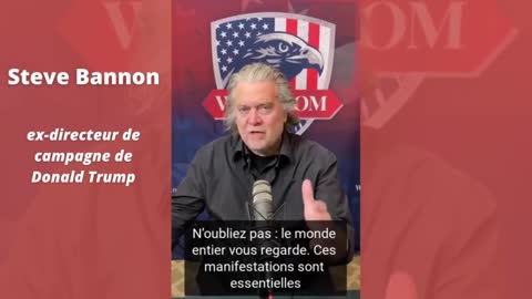 BANNON NAILS IT. WE WILL NOT COMPLY.