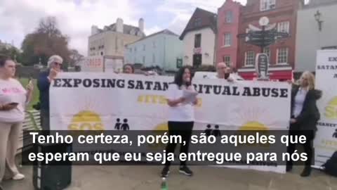 Rituais Satânicos de que é acusada a casa Real Inglesa mesmo em frente á sua porta