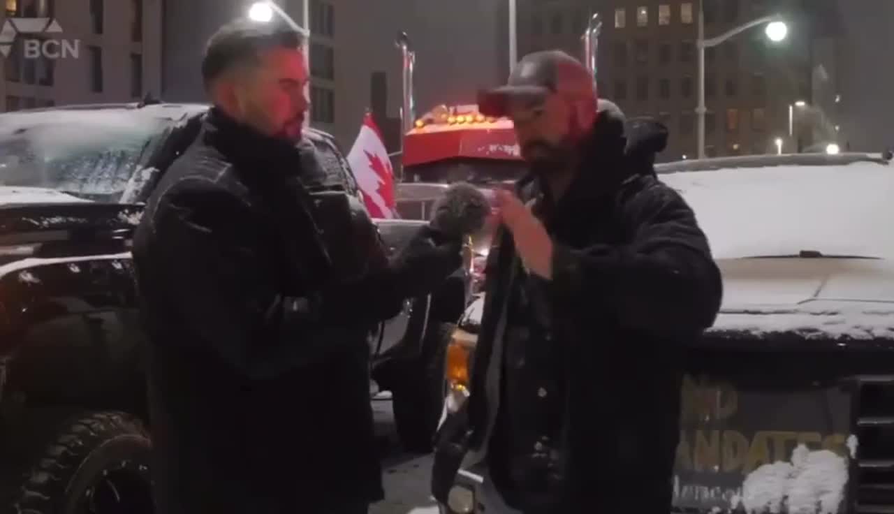 This Manitoba Trucker came to Ottawa because of what happened in Quebec