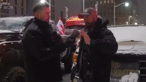 This Manitoba Trucker came to Ottawa because of what happened in Quebec