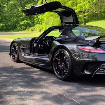 SLS Black Series 1 of 50 #cars #mercedes #sls #blackseries #rare #limitededition