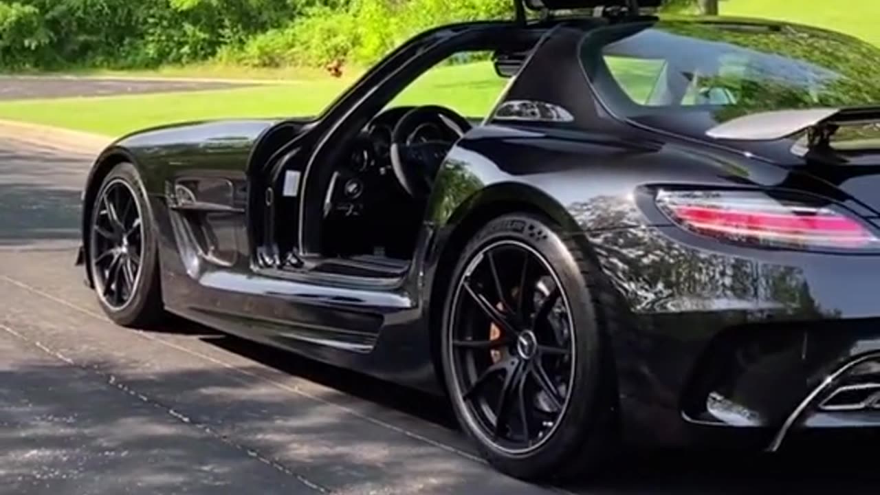 SLS Black Series 1 of 50 #cars #mercedes #sls #blackseries #rare #limitededition
