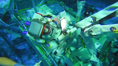 Scuba Divers In "Space"
