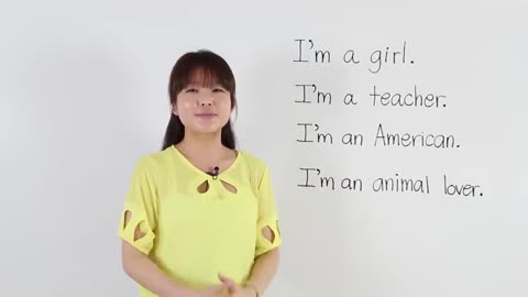English Grammar Subjective Pronouns + 'Be' Verb