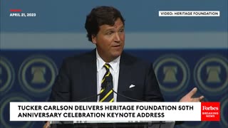 Tucker Carlson Mocks Herd Mentality In Address Delivered Three Days Before Sudden Fox News Departure