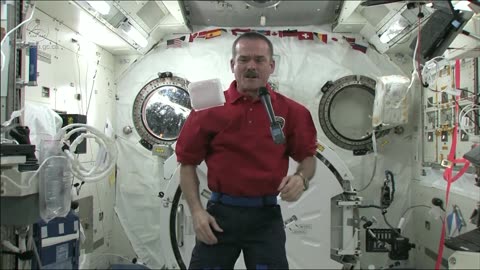 Getting sick in space