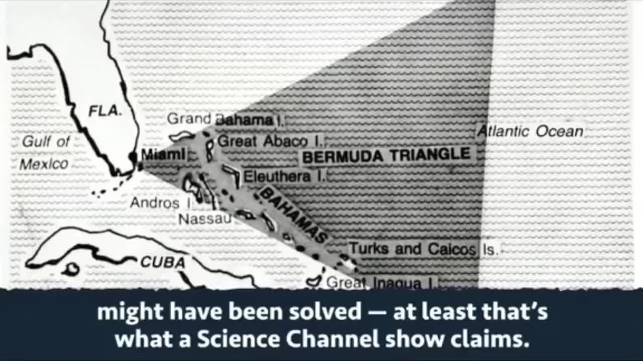 The bermuda triangle mystery have been solved