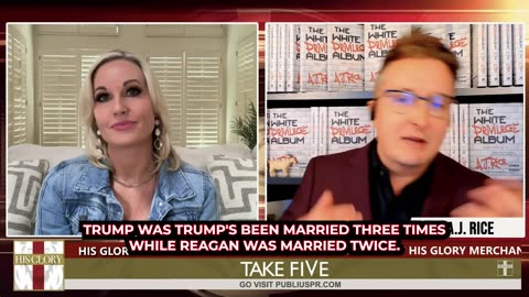 AJ Rice Discusses His Bestsellers and the Battle Against Woke Culture on His Glory TV's 'Take Five