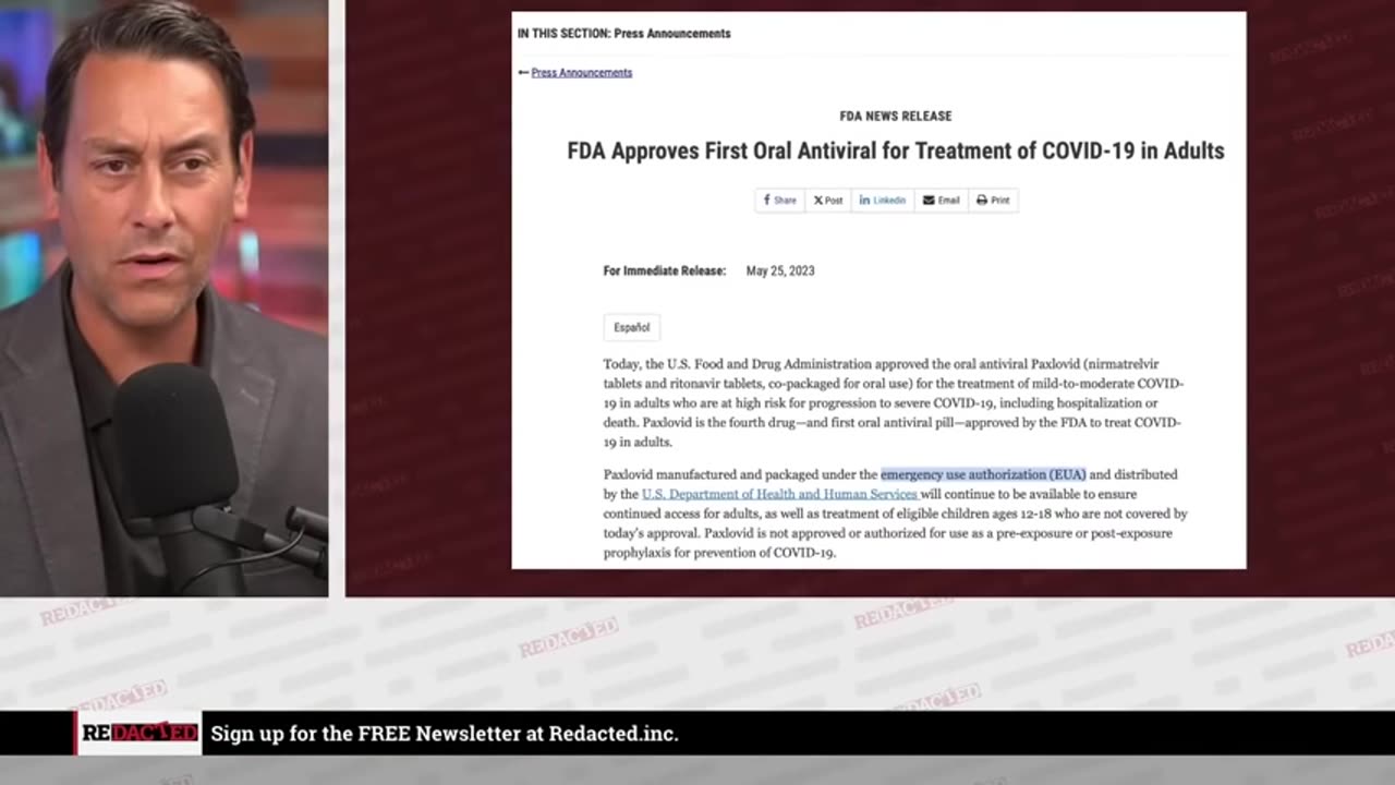 Pfizer hikes price on Paxlovid - Paxlovid Dangerous! (Redacted - Oct.2023)