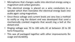 FIELD PHONE OPS: Intro to Basic Field Phone Operational Concepts