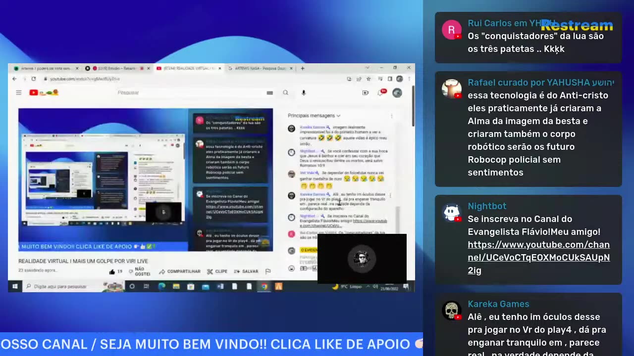Canal EvidĂȘncias - gMwJ8Uy3Y-s - REALIDADE VIRTUAL I MAIS UM GOLPE POR VIR! LIVE