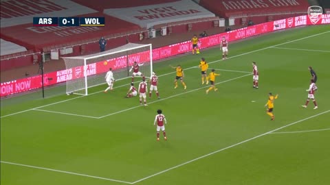 Arsenal vs Wolves (1-2) | Premier League