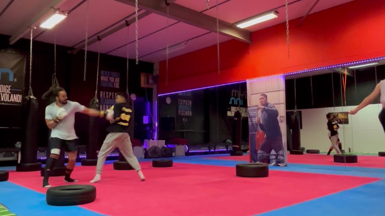 First spar after knee surgery part 1