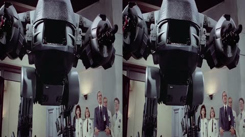 3D SBS Robocop 4K L 4K R 80% MORE BACKGROUND DEPTH P1