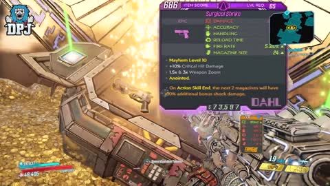 Borderlands 3 - VAULTHALLA SECRET LOOT PUZZLE ROOM SOLVED - How To Solve Vaulthalla Secret Puzzle