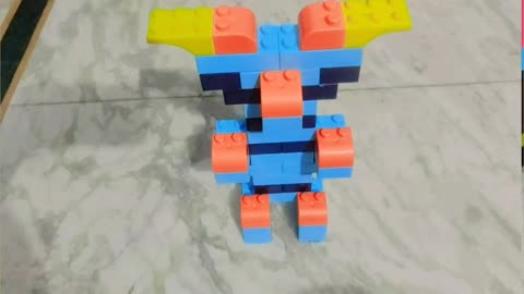 Building blocks new design || robot design with building blocks