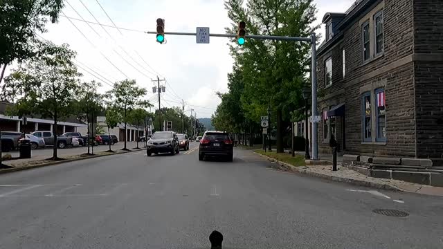 Driving Thru Fusion MilFord Route 6 PA Pennsylvania 08-11-2021 Short Trip