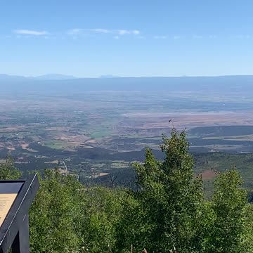 The Grand Mesa Colorado - View from Flat Top