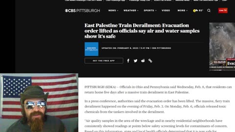 Ohio Train Derailment information part 1