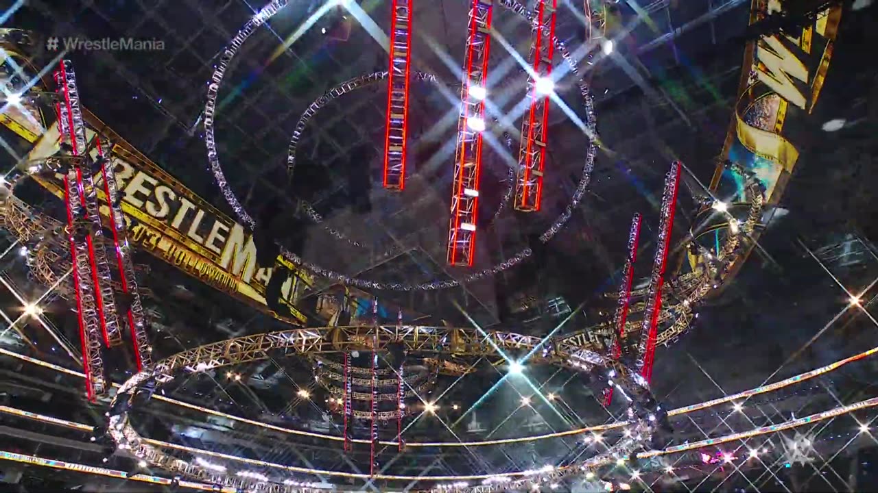 WRESTLEMANIA GOES HOLLYWOOD SET REVEL AT SOFI STADIUM