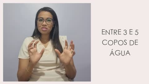 Como inserir a água na rotina da semana?