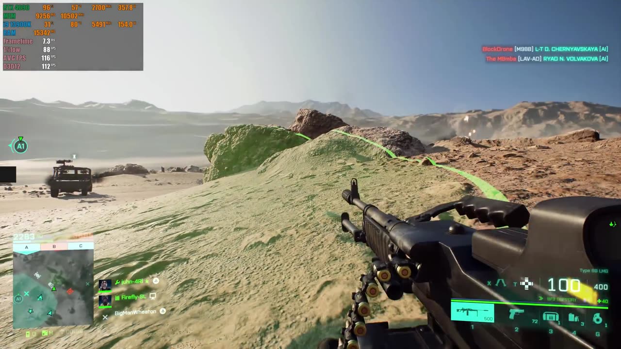 Battlefield 2042 : RTX 4090 24GB ( 4K Ultra Graphics RTX ON / DLSS OFF )