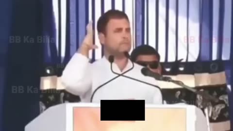 Rahul Gandhi Funny speech