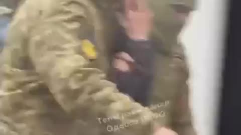 ANOTHER VIDEO OF UKRAINIAN ARMY KIDNAPPING MEN FROM STREET TO BE CANNON FODDER
