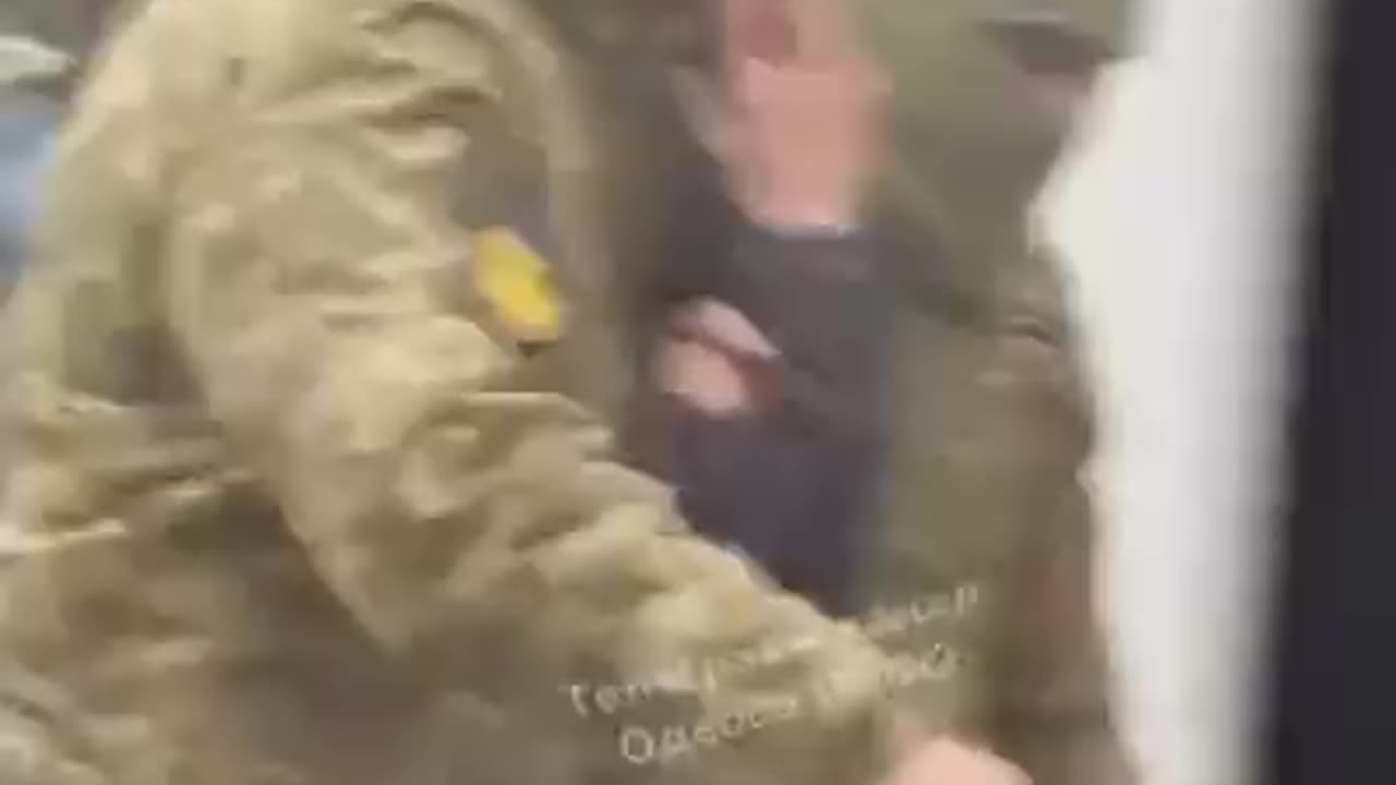 ANOTHER VIDEO OF UKRAINIAN ARMY KIDNAPPING MEN FROM STREET TO BE CANNON FODDER