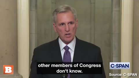 KEVIN MCCARTHY DESTROYS REPORTER DEFENDING SCHIFF, SWALWELL: THEY "LIED"