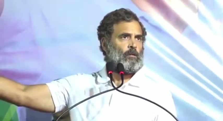 What a excellent speech by Rahul Gandhi in Maharashtra