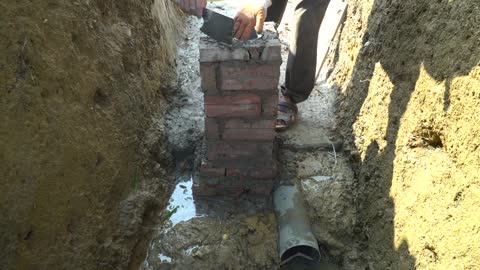 Construction of mini hydroelectric 230V