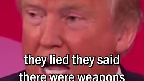 Trump: Invading Iraq was a mistake!