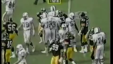 1985-10-06 Pittsburgh Steelers vs Miami Dolphins