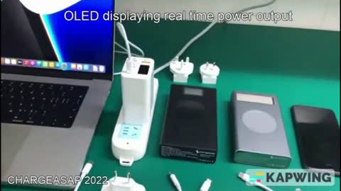 Zeus Worlds First & Smallest 270W GaN USB C Charger by asap Technologies — Kickstarter