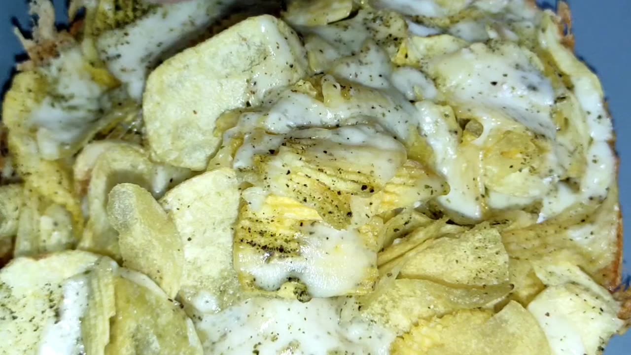 Delicious chips and cheese