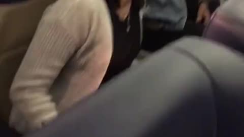 Karen loses it when confronted about kicking seat on airplane and family gets arrested.