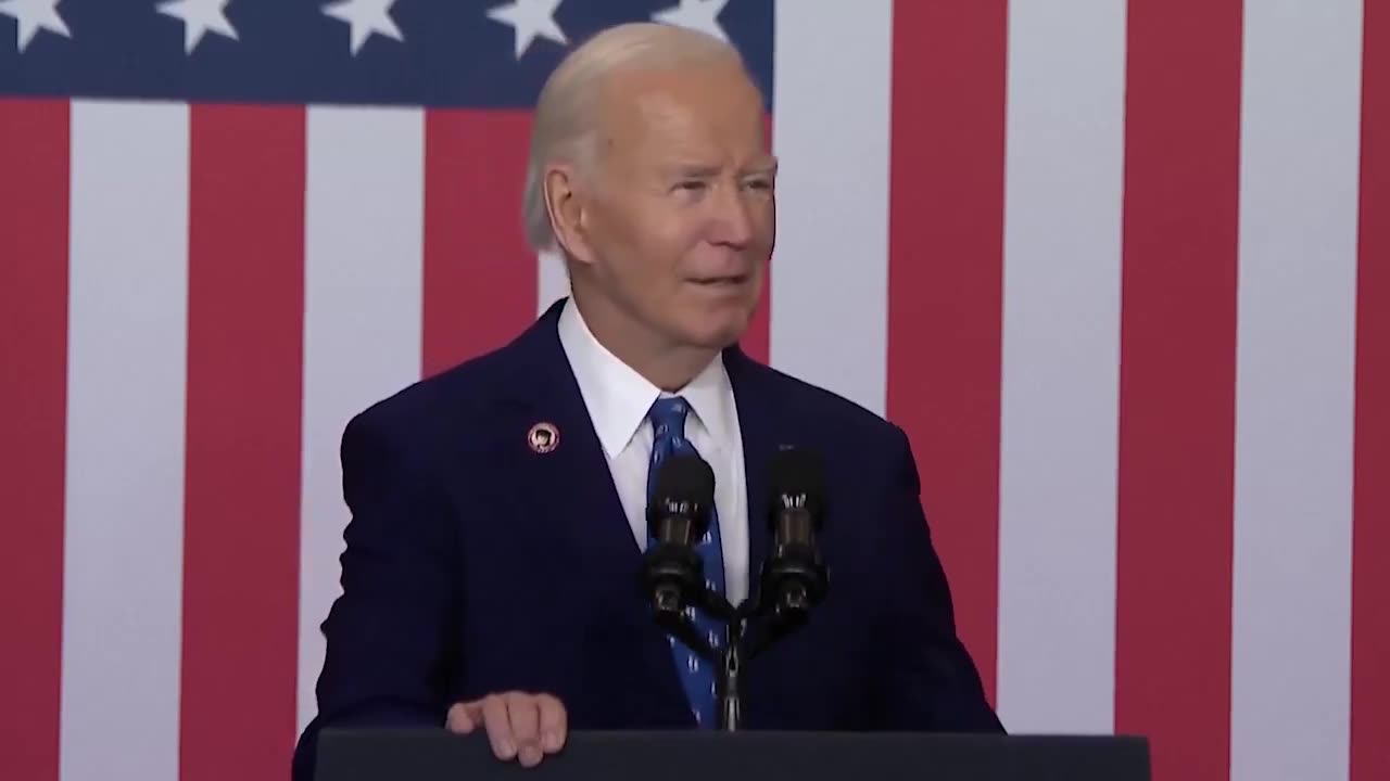 Joe Biden Sounds Horrible as He Hacks Up a Lung During Department of Labor Event