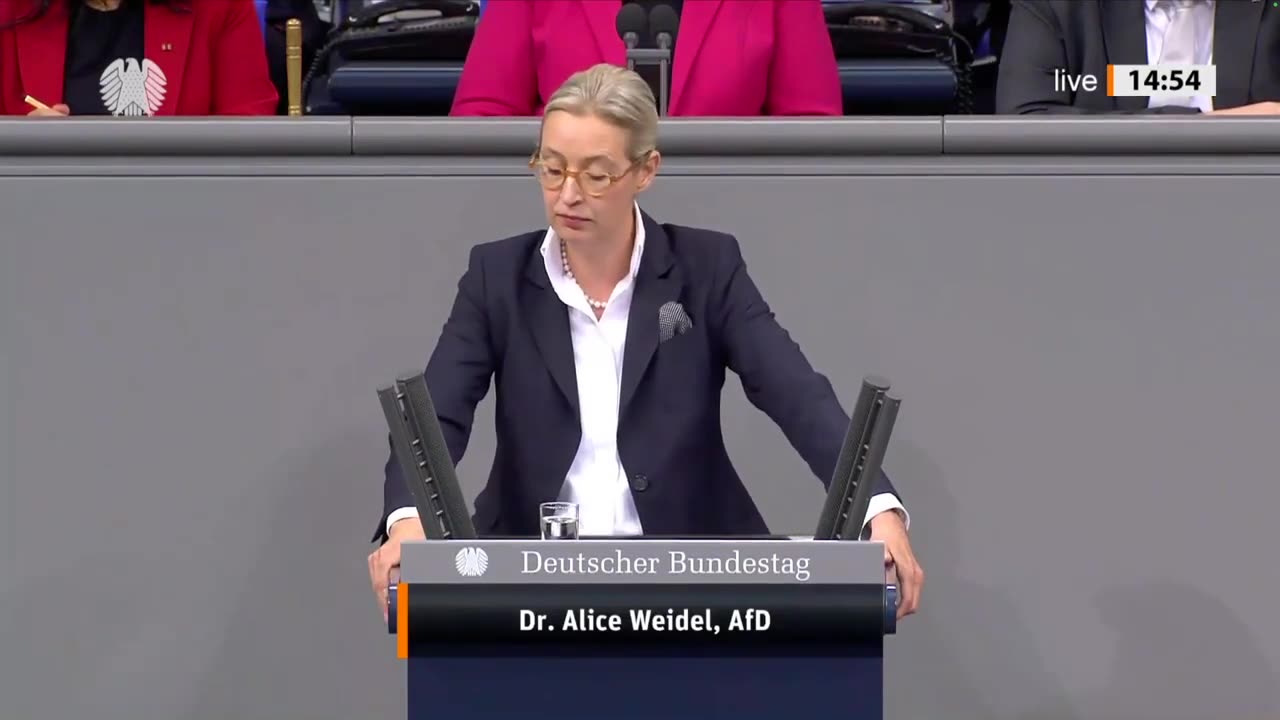 Keine Gnade: Alice Weidel rechnet in Debatte zur Vertrauensfrage knallhart mit den Altparteien ab!