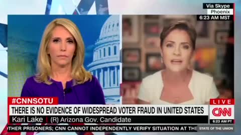 KariLake to CNN: Why won’t you call Stacey Abrams an Election Denier?