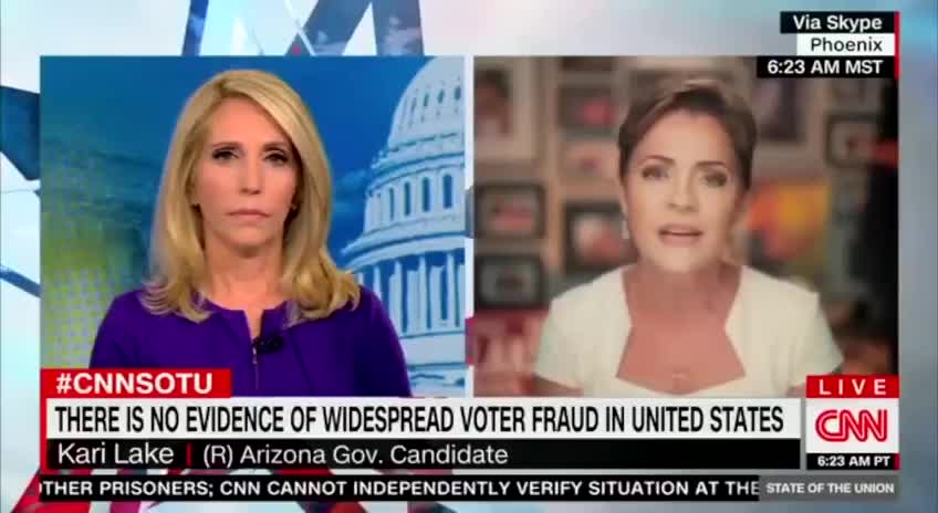 KariLake to CNN: Why won’t you call Stacey Abrams an Election Denier?