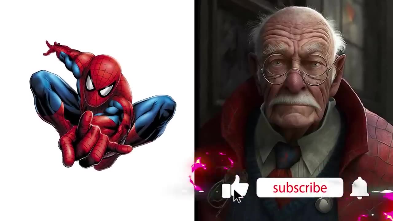 SUPERHEROES but GRANDPA 💥 All Characters (Marvel & DC)