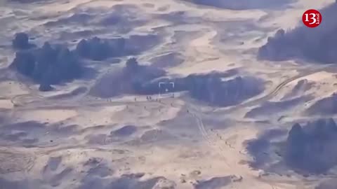 Large number of Russian soldiers and commanders was hit by HIMARS in training ground in Kherson