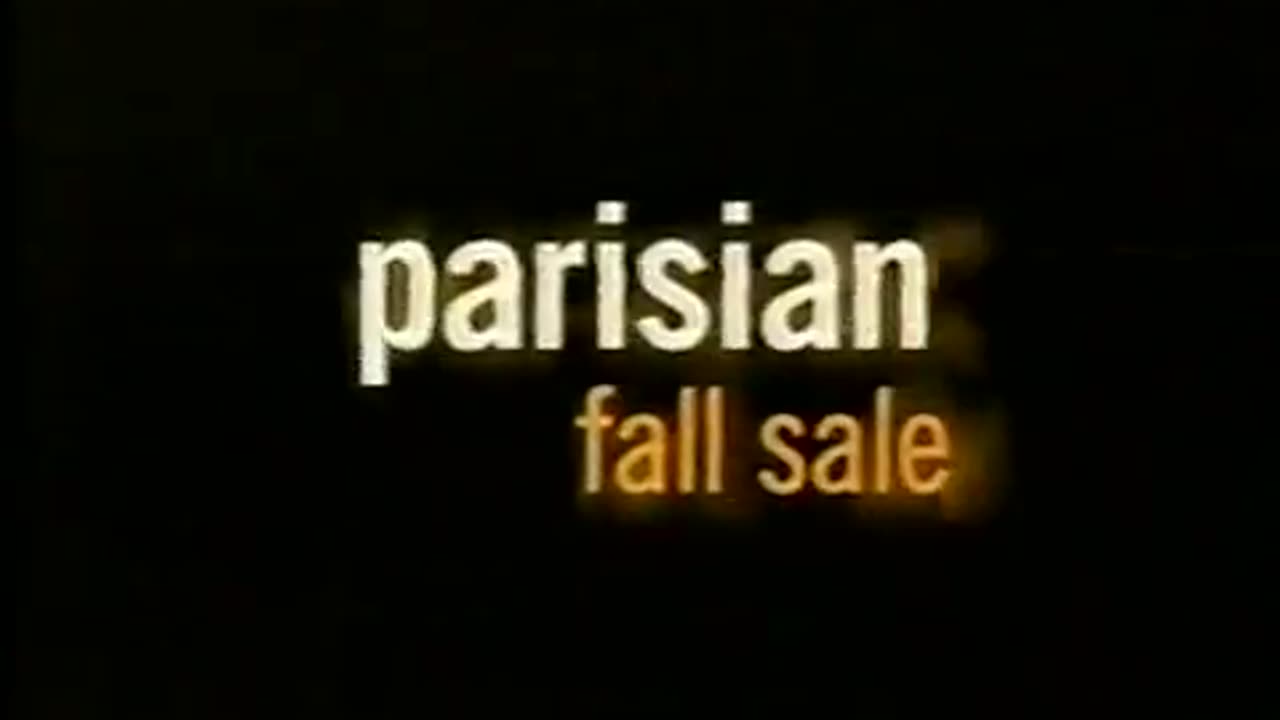 September 12, 2000 - Parisian Fall Sale