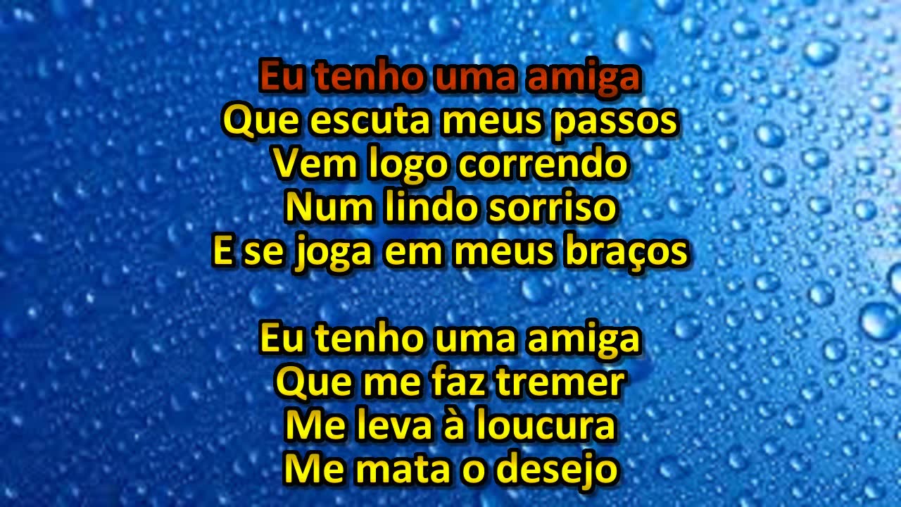 Karaoke Chitãozinho e Xororó Eu tenho uma amiga