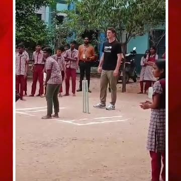 ప్రభుత్వ పాఠశాలలో పాట్ కమిన్స్| #cricket #sunrisershyderabad #hyderabad #ytshorts #viral |FBTV NEWS