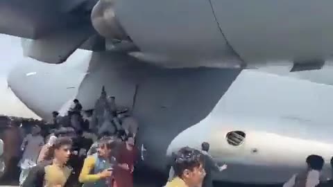 Afghans Cling to Aircraft in DESPERATE Fight for Life