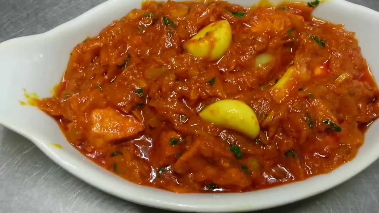 how to cook Garlic Chicken Indian Style Indian Restaurant Cooking